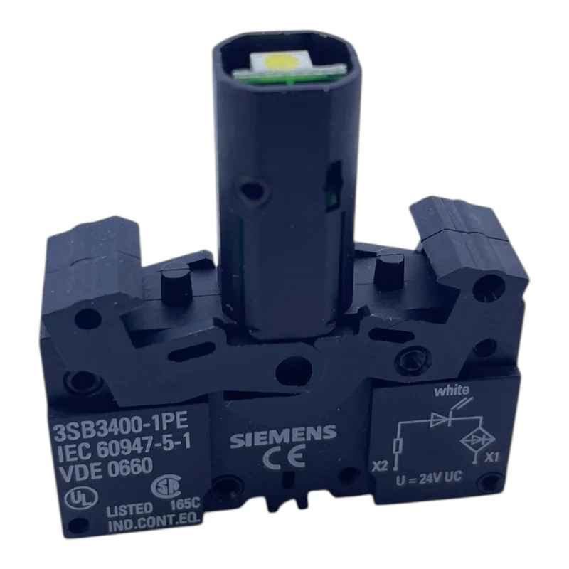 Siemens Leuchtmelder Klar 3SB3244-6AA70 Leuchtmelder von Siemens für Industrie
