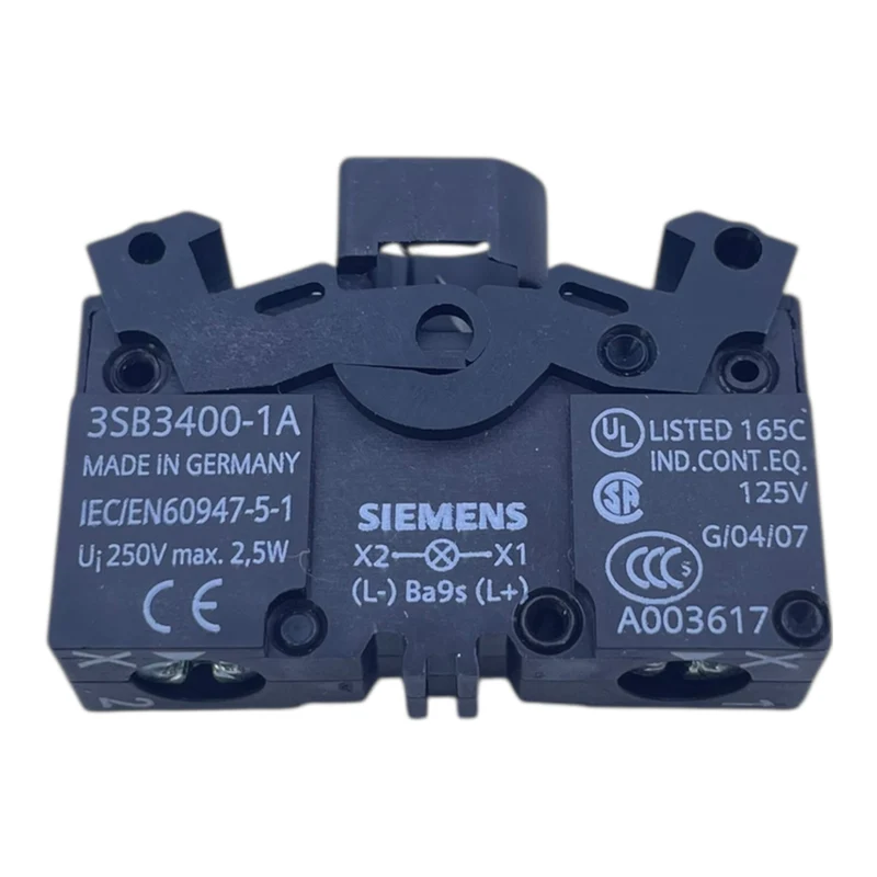 Siemens Leuchtmelder Klar 3SB3204-6AA70 Leuchtdrucktaster von Siemens