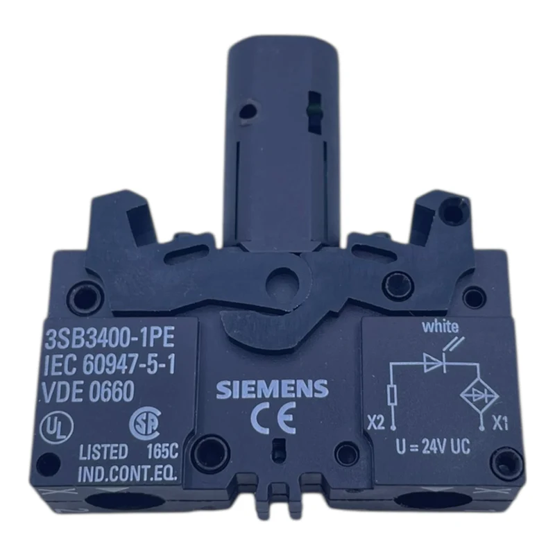 Siemens Drucktaster Transparent 3SB3245-0AA71 Leuchtdrucktaster von Siemens