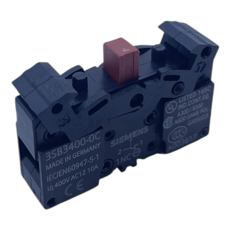 Siemens Drucktaster Schwarz 3SB3203-0AA11 Leuchtdrucktaster von Siemens