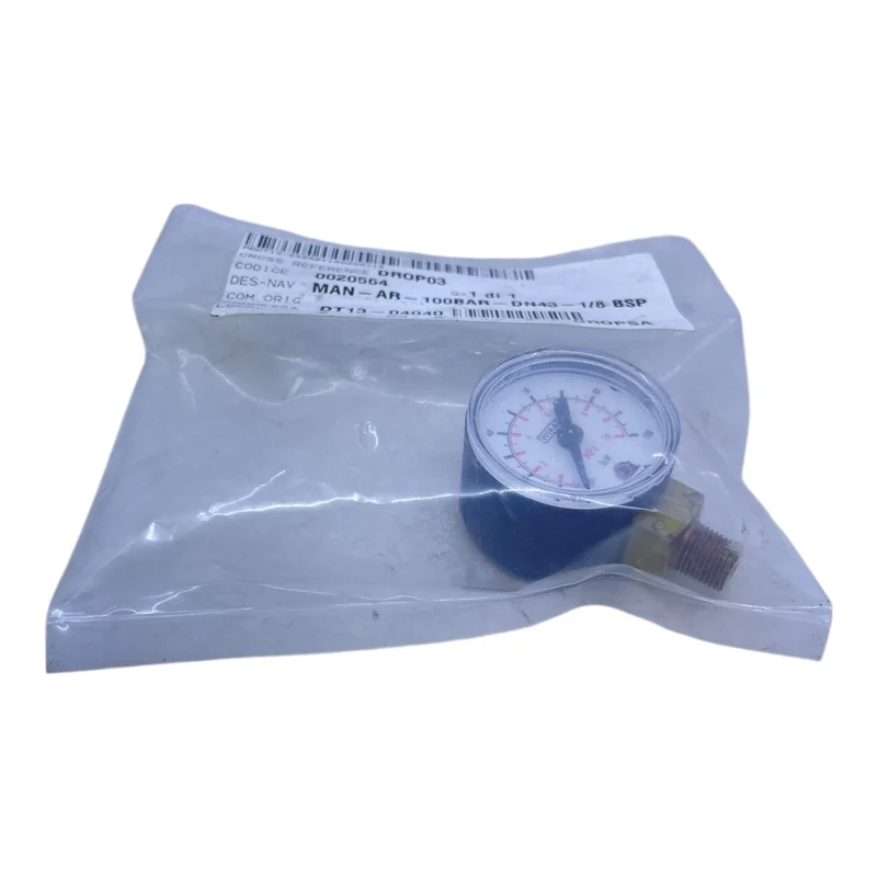 Wika Manometer MAN-AR-100BAR-DN43-1/8BSP Manometer von Wika für die Industrie