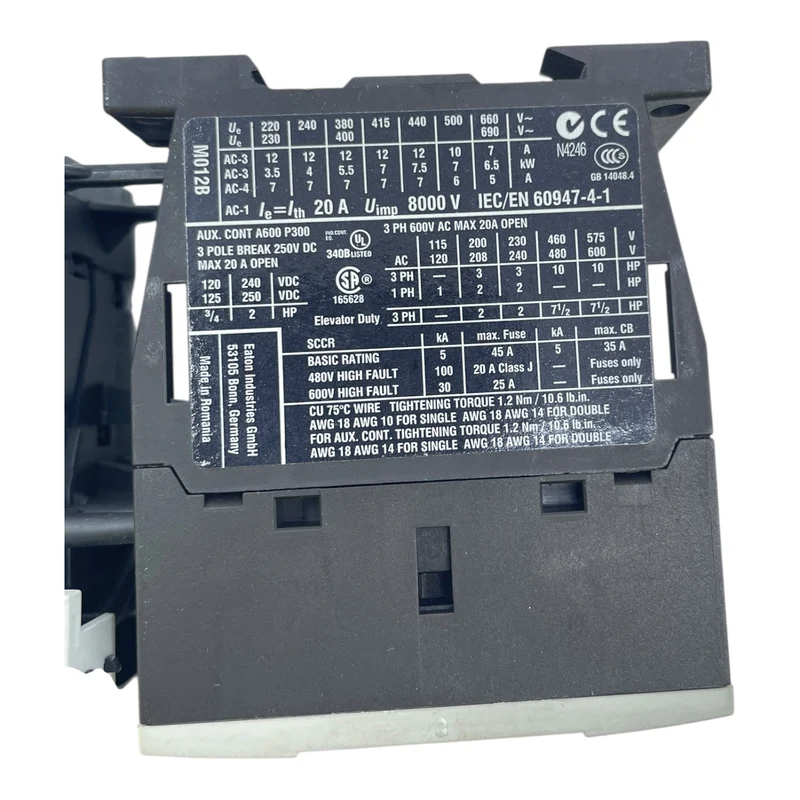 Moeller Leistungsschütz DILM12-10 ZB12-10 Leistungsschütz von Moeller Industrie
