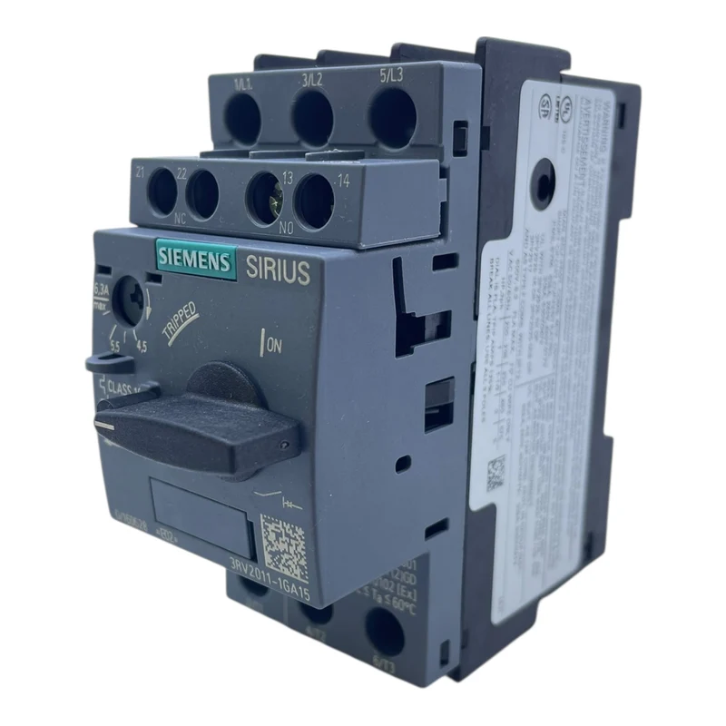 Siemens Leistungsschalter 4,5-6,3A 3RV2011-1GA15 Leistungsschalter von Siemens
