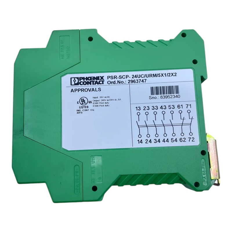 Phoenix Contact Sicherheitsrelais PSR-SCP-24UC/URM/5X1/2X2 2963747 Industrie
