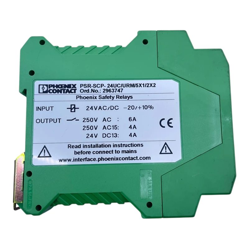 Phoenix Contact Sicherheitsrelais PSR-SCP-24UC/URM/5X1/2X2 2963747 Industrie
