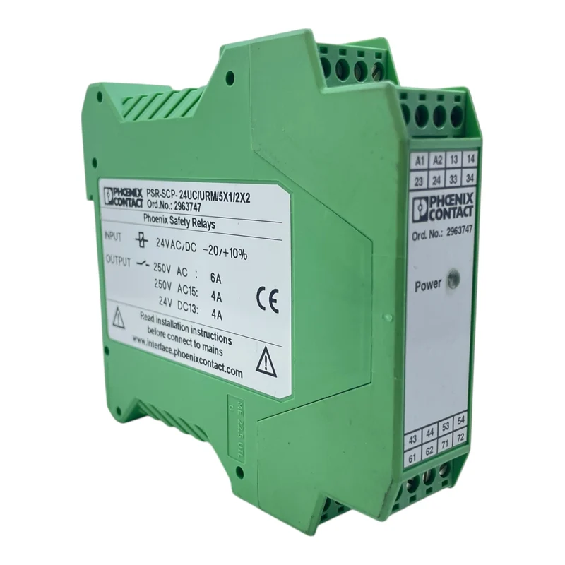 Phoenix Contact Sicherheitsrelais PSR-SCP-24UC/URM/5X1/2X2 2963747 Industrie