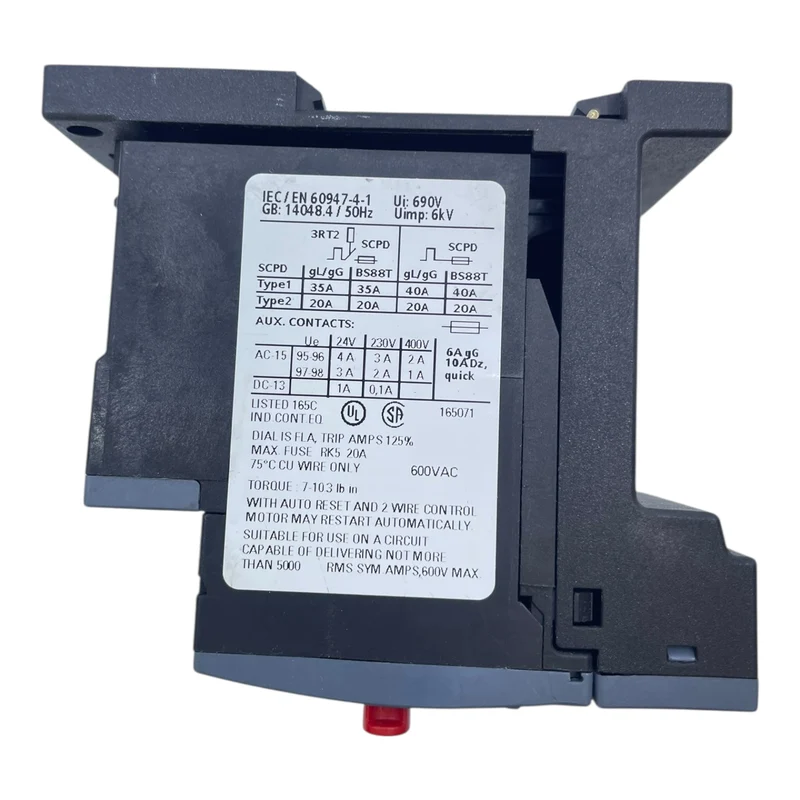 Siemens Überlastrelais 3RU2116-1FB1 Überlastrelais von Siemens für Industrie