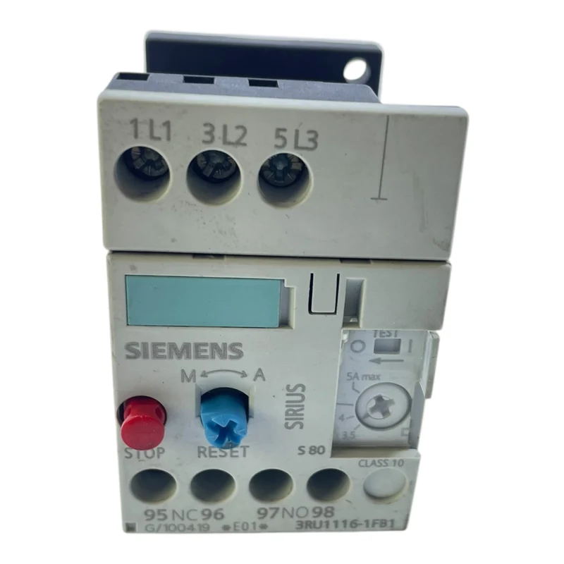 Siemens Überlastrelais 3RU1116-1FB1 Überlastrelais von Siemens für Industrie