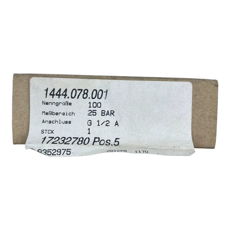 VDO Manometer 0-25bar G1/2 1444.078.001 Manometer VDO für die Industrie