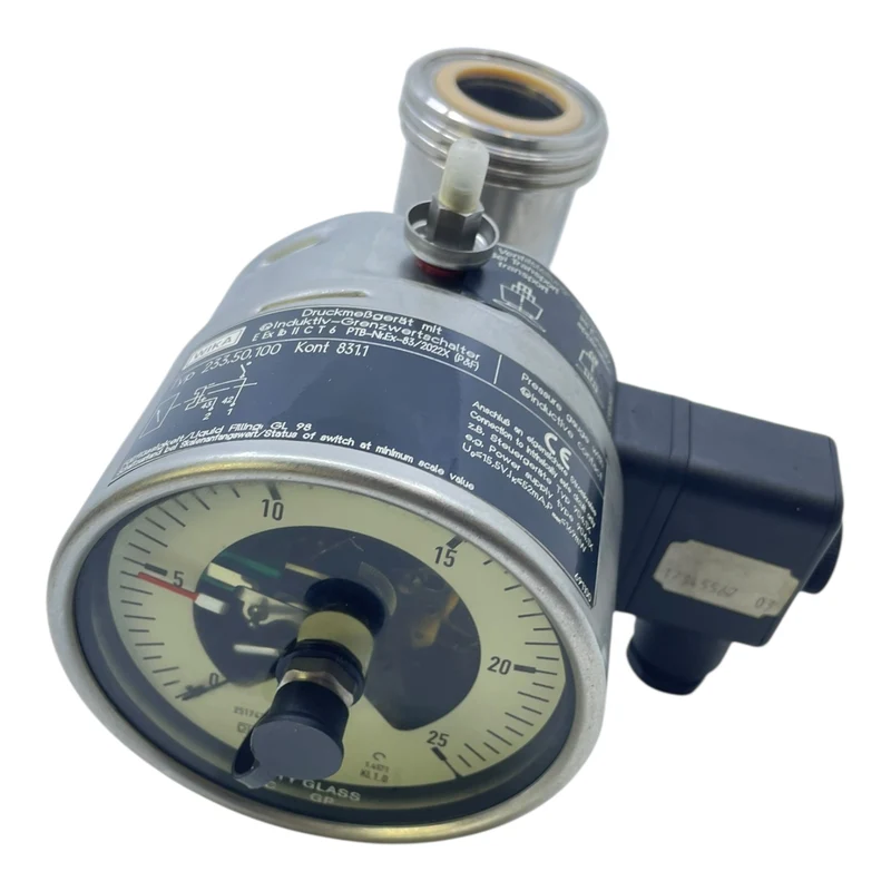 Wika Manometer 0-25bar 233.50.100 Manometer von Wika für die Industrie