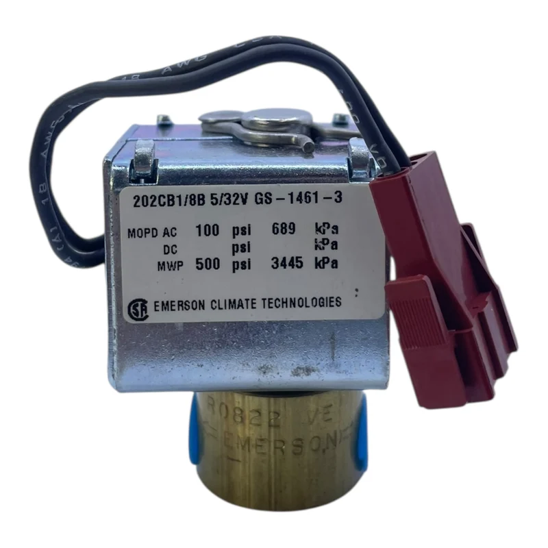 Emerson Magnetspule mit Anschlusskabel 202CB1/8B 5/32V+GS-1461-3 Industrie