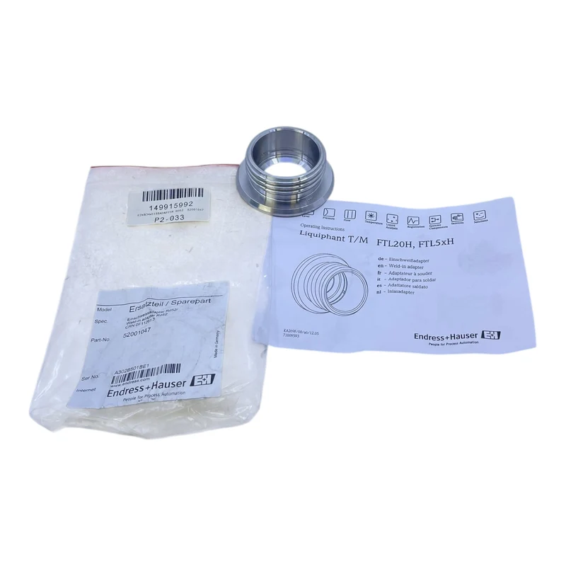 Endress+Hauser Einschweissadapter 52001047 Einschweissadapter für Industrie