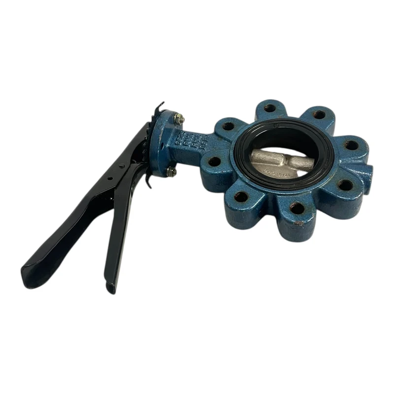 DGFV Absperrklappe DN80 PN10/PN16 GG25 CF8M mit Handhebel Industriearmatur