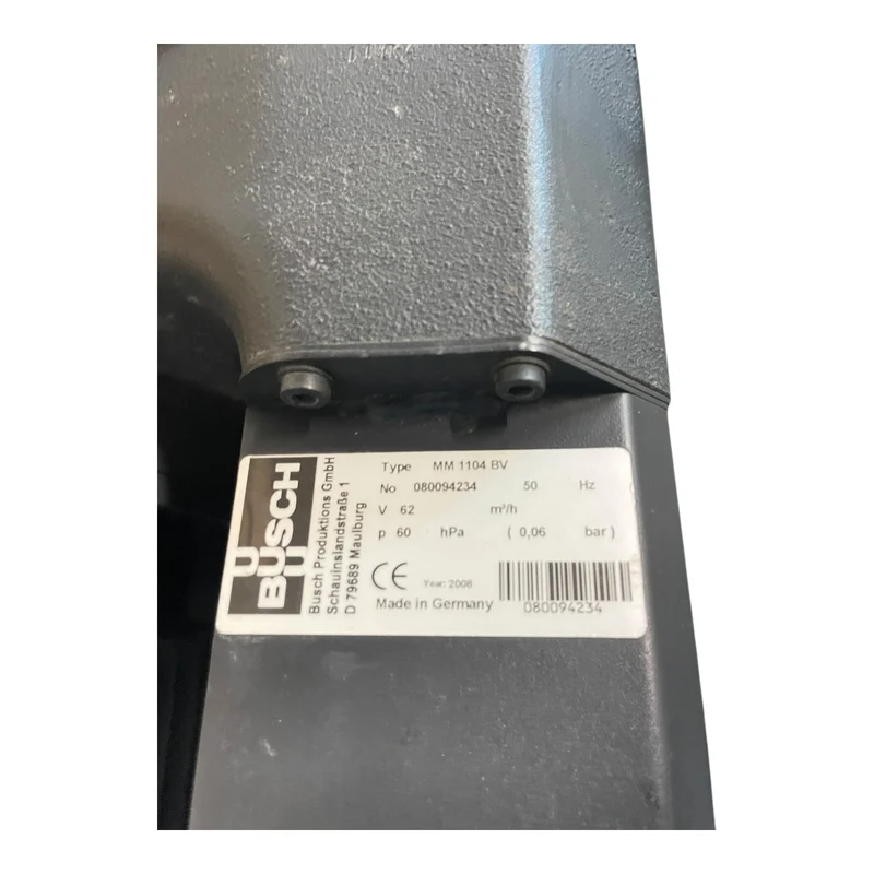 Busch Vakuumpumpe Pumpe MM1104BV Vakuumpumpe von Busch für die Industrie