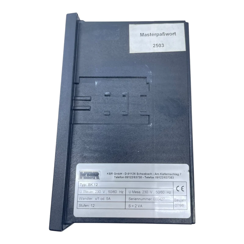 KBR Blindleistungsregler BK12 230V+50/60Hz Blindleistungsregler von KBR