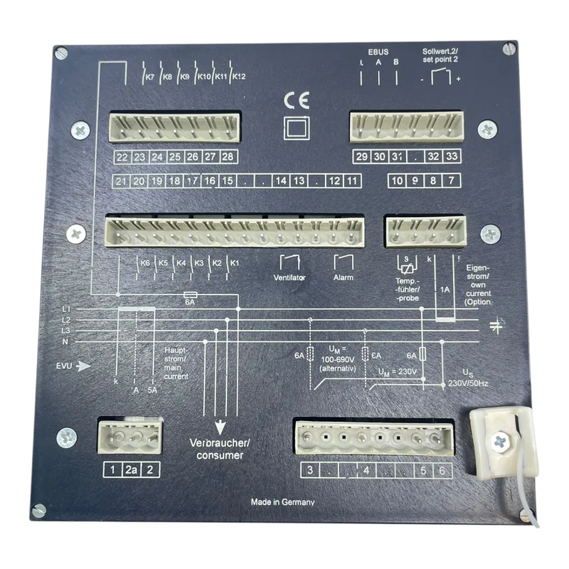 KBR Blindleistungsregler BK12 230V+50/60Hz Blindleistungsregler von KBR