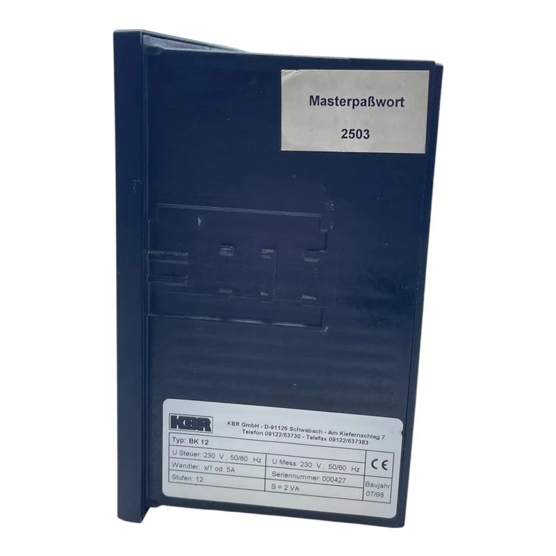 KBR Blindleistungsregler BK12 230V+50/60Hz Blindleistungsregler von KBR