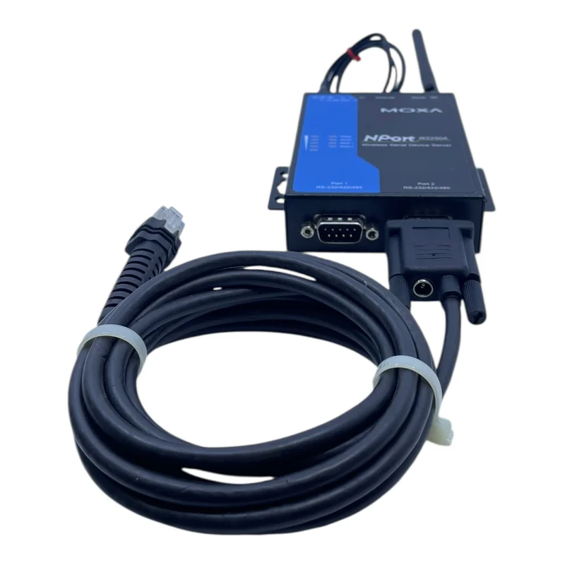 MOXA Wireless Serial Device Server NPort W2250A Wireless Server von MOXA