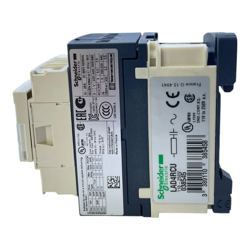 Schneider Leistungsschütz LC1D12 LAD4RCU Leistungsschütz von Schneider Electric