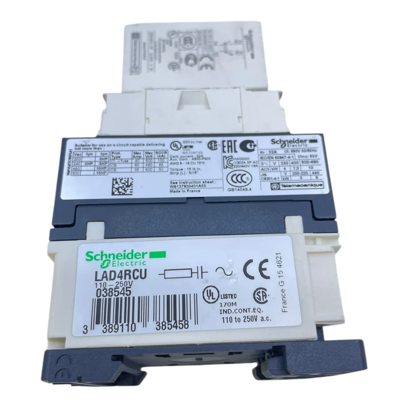 Schneider Leistungsschütz LC1D18 LAD4RCU Leistungsschütz von Schneider Electric
