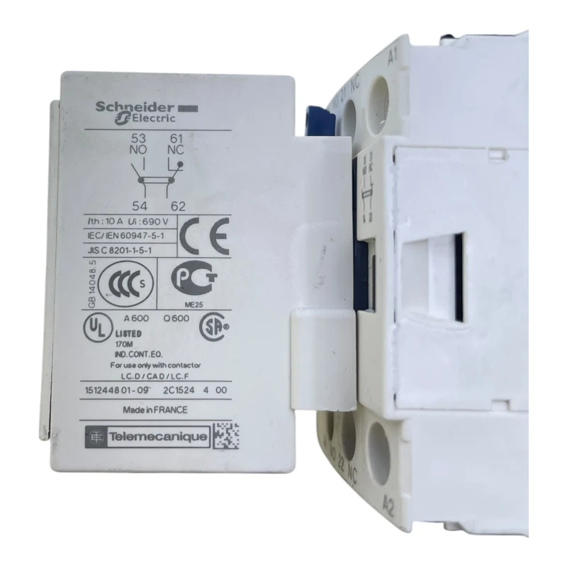 Schneider Leistungsschütz LC1D18 LAD4RCU Leistungsschütz von Schneider Electric