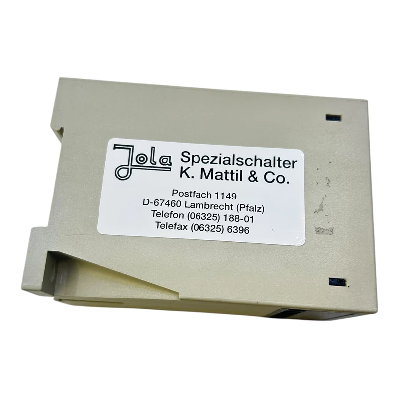 Jola Elektrodenrelais WER 101 Elektrodenrelais von Jola für die Industrie
