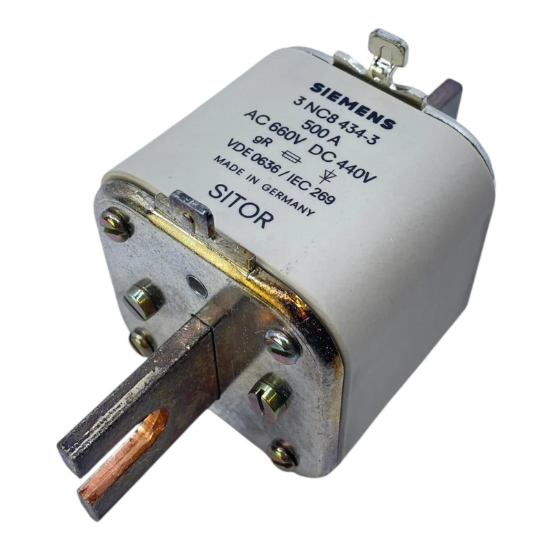 Siemens Sicherungseinsatz 3NC8434-3 660VDC 440V 500A VE:3stk Sicherungseinsatz