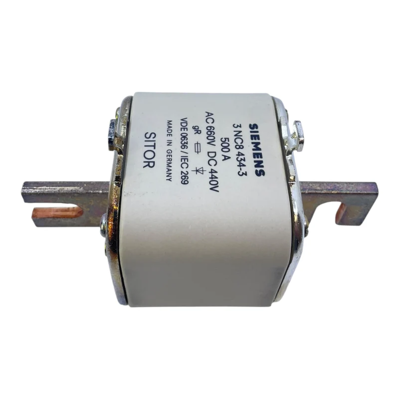 Siemens Sicherungseinsatz 3NC8434-3 660VDC 440V 500A VE:3stk Sicherungseinsatz