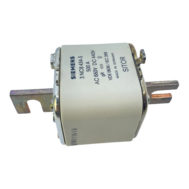 Siemens Sicherungseinsatz 3NC8434-3 660VDC 440V 500A VE:3stk Sicherungseinsatz