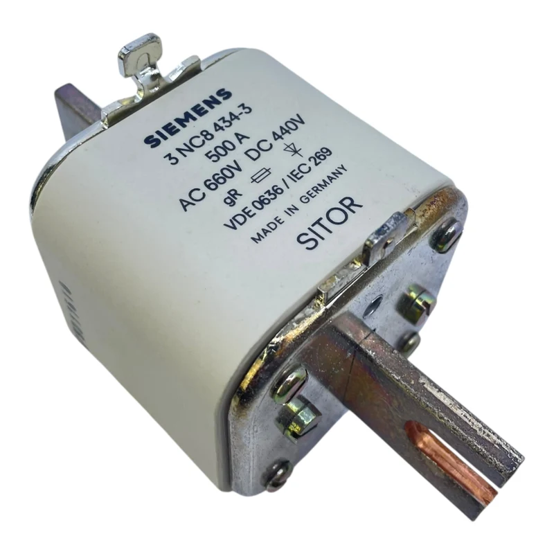 Siemens Sicherungseinsatz 3NC8434-3 660VDC 440V 500A VE:3stk Sicherungseinsatz