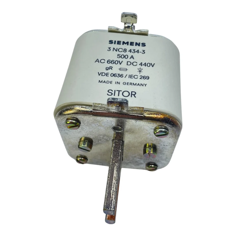 Siemens Sicherungseinsatz 3NC8434-3 660VDC 440V 500A VE:3stk Sicherungseinsatz