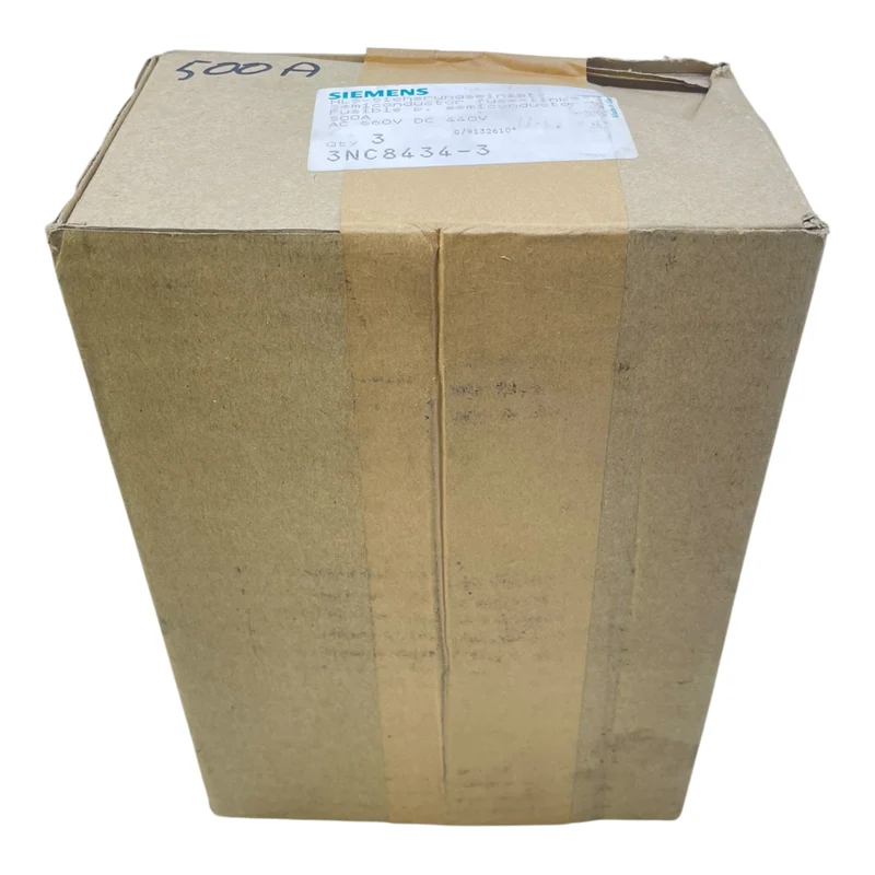 Siemens HLS-Sicherungseinsatz 500A 3NC8434-3 VE:3stk Sicherungseinsatz