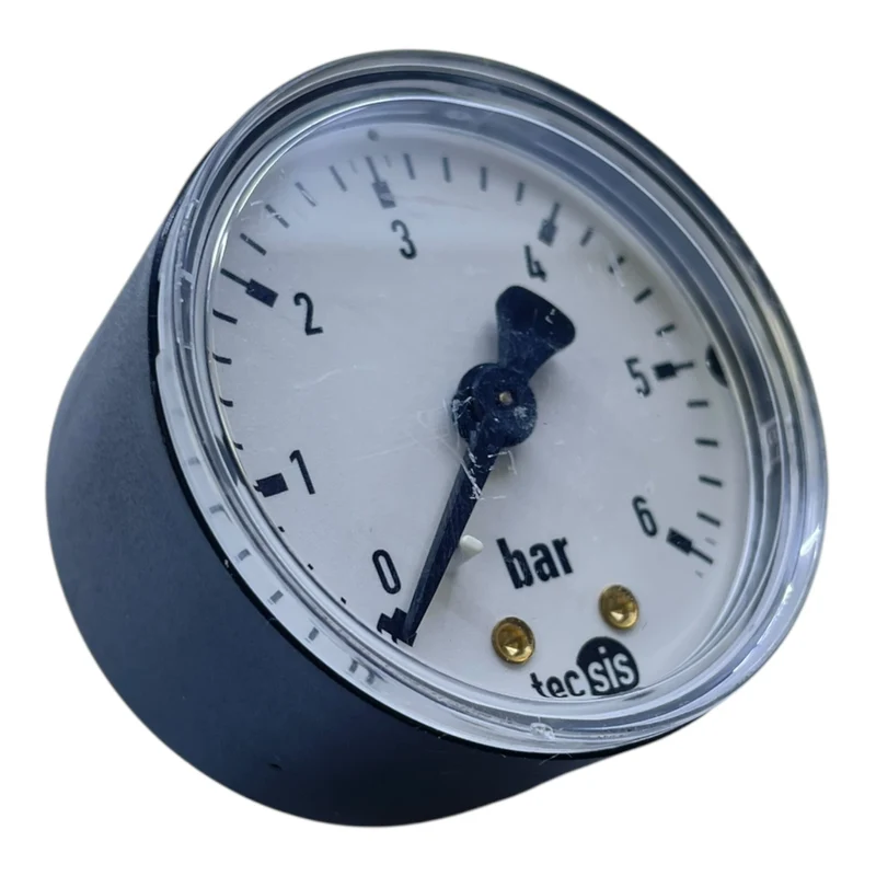 Tecsis Manometer Druckmessgerät 0-6 bar | Manometer für die Industrie Geeignet