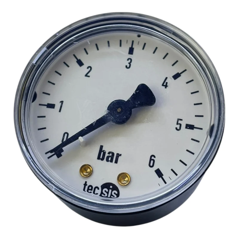 Tecsis Manometer Druckmessgerät 0-6 bar | Manometer für die Industrie Geeignet
