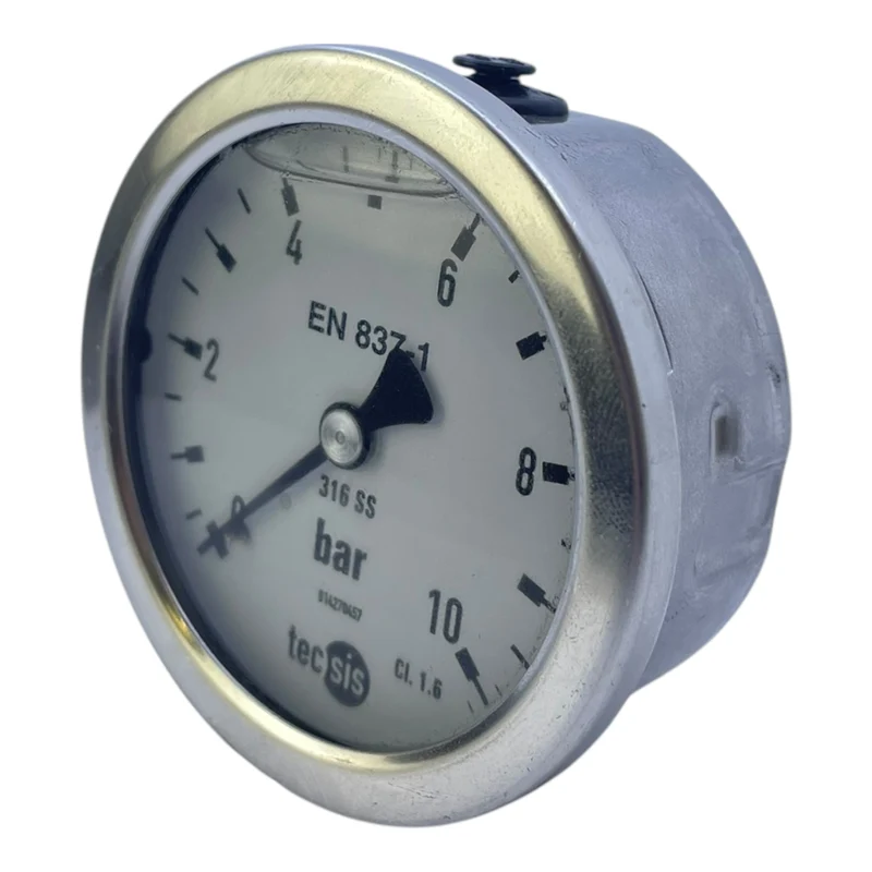 Tecsis Manometer Druckmessgerät 0-10bar Manometer von Tecsis für die Industrie