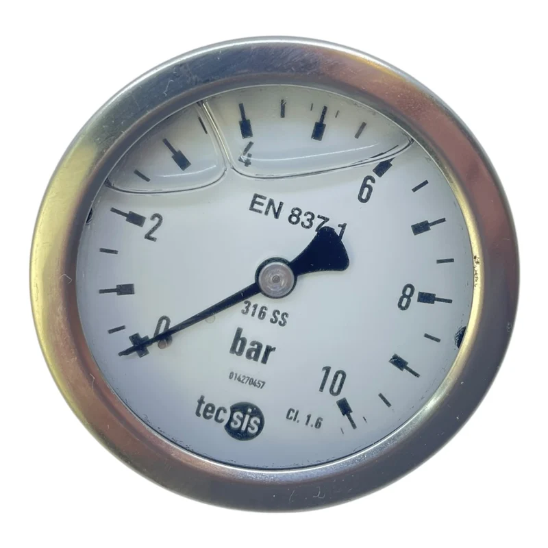 Tecsis Manometer Druckmessgerät 0-10bar Manometer von Tecsis für die Industrie