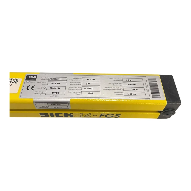Sick Sicherheits-Lichtschranke Sensor FGSS600-11 1012504 Lichtschranke Sensor