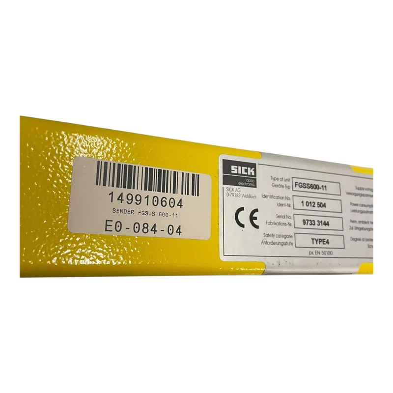 Sick Sicherheits-Lichtschranke Sensor FGSS600-11 1012504 Lichtschranke Sensor