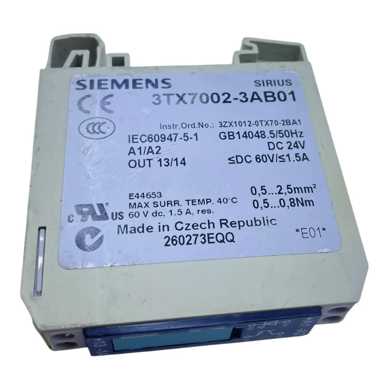 Siemens Koppelrelais Relais 3TX7002-3AB01 Koppelrelais von Siemens für Industrie