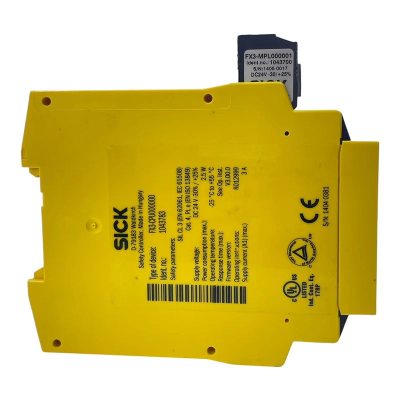 Sick Sicherheitssteuerung FX3-CPU000000 1043783 Sicherheitssteuerung Sick