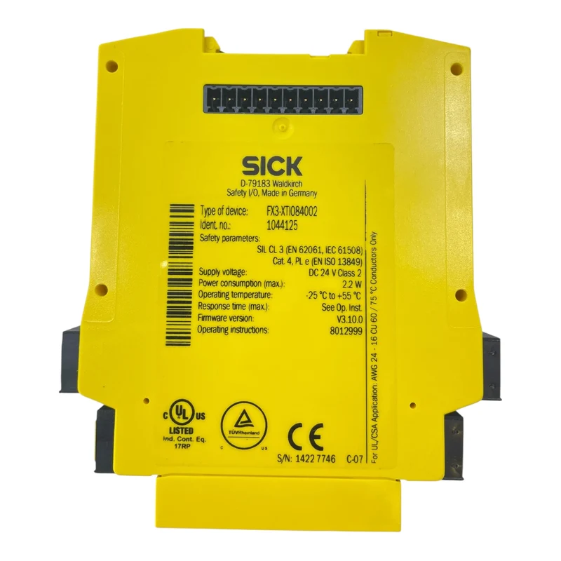 Sick Sicherheitsrelais Safety I/O FX3-XTI084002 1044125 Sicherheitsrelais