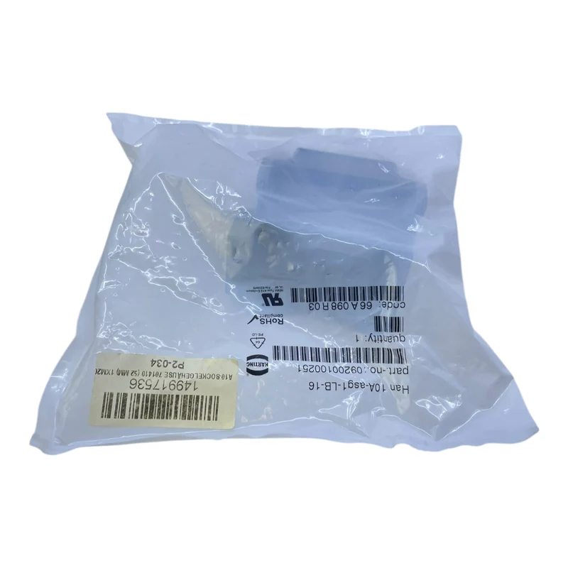 Harting Sockelgehäuse HAN 10A-asg1-LB-16 09200100251 Sockelgehäuse von Harting