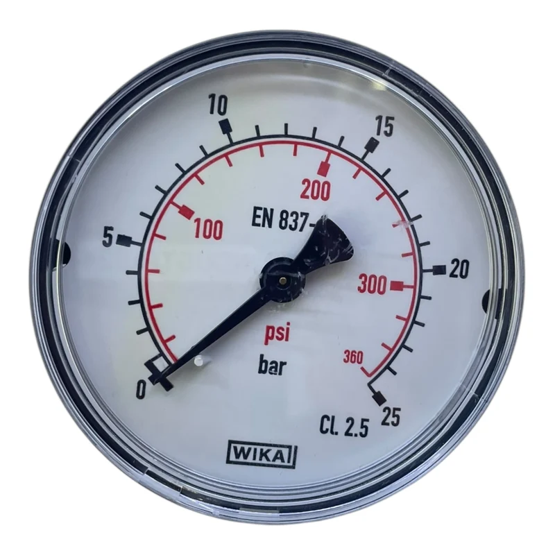 WIKA Manometer Druckmesser 0–25 bar / 0–360 psi Manometer von WIKA Industrie
