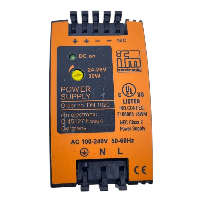 ifm Netzteil 24V Schaltnetzteil DN1020 Schaltnetzteil von ifm für die Industrie