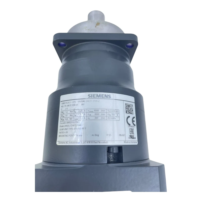 Siemens Servomotor mit Getriebe 1FK7040-5AK71-1FH5-Z Servomotor von Siemens