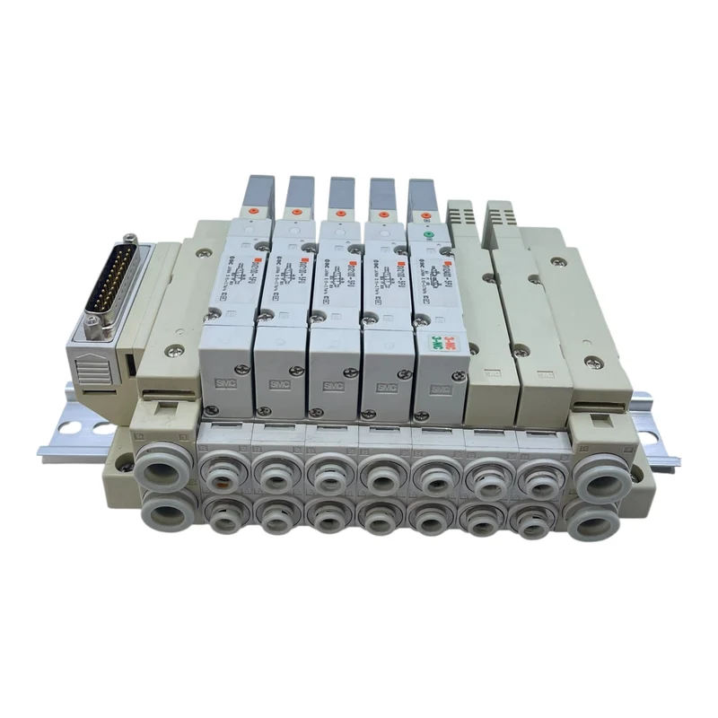 SMC Ventilblock Pneumatikventil Einheit SV2100-5FU / SV2A00-5FU SS5V2-MKL530