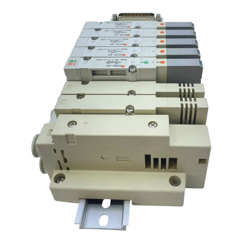 SMC Ventilblock Pneumatikventil Einheit SV2100-5FU / SV2A00-5FU SS5V2-MKL530