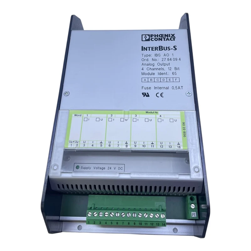 Phoenix Contact Analog Output Modul IBS AO 1 2784094 Analog Output Modul