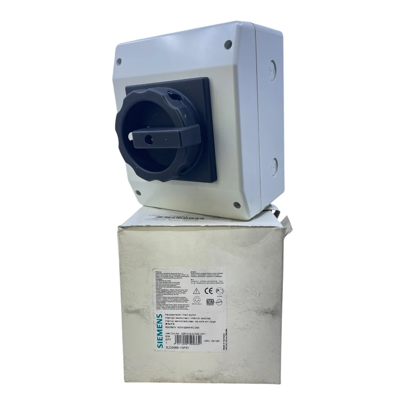 Siemens Haupt-und Not-Aus-Schalter 3LD2565-1GP51 Haupt-und Not-Aus-Schalter