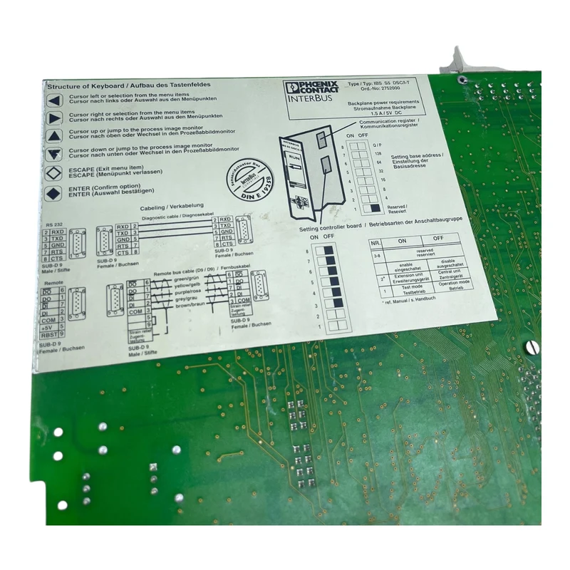 Phoenix Contact Interbus Modul IBS S5 DSC/I-T 2752000 Interbus Modul Industrie